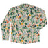 Toucan Tropica Long Sleeve Button Up Shirt Geek Nerd adult sizing animal patterns botany print