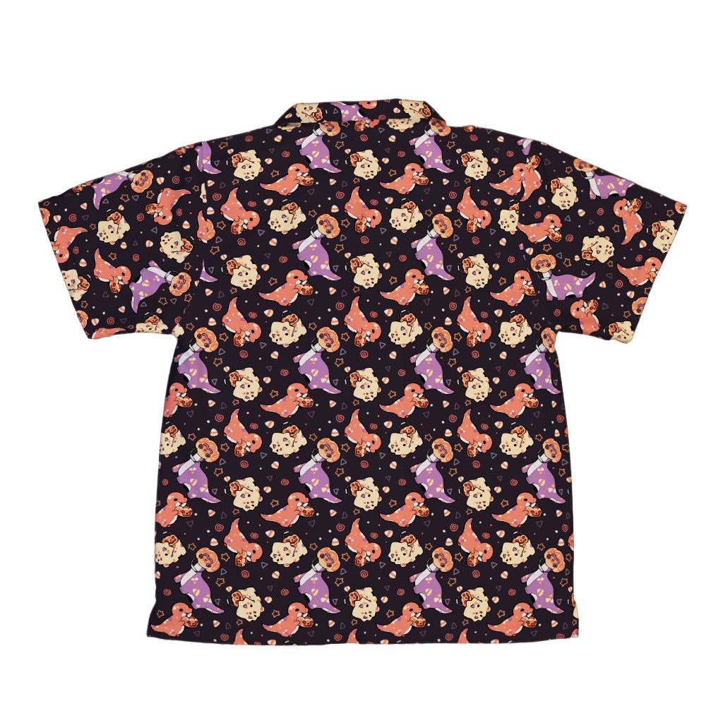 Trick or Treat Dinos Youth Hawaiian Shirt Geek Nerd 0925 Animal Patterns Design by Ardi Tong