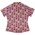 Vet Text Books Curvy Button Up Shirt Geek Nerd animal patterns Design by Zirkus Design q225