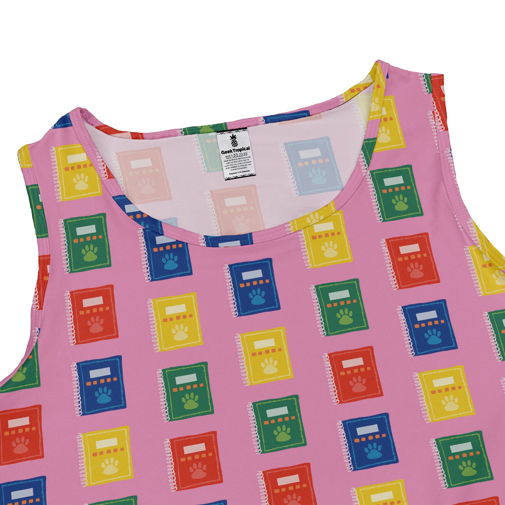 Vet Text Books Dress Geek Nerd animal patterns Design by Zirkus Design lx - C