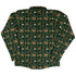 Video Game Dogs Christmas Long Sleeve Button Up Shirt Geek Nerd adult sizing Christmas Print Design by Claire Murphy