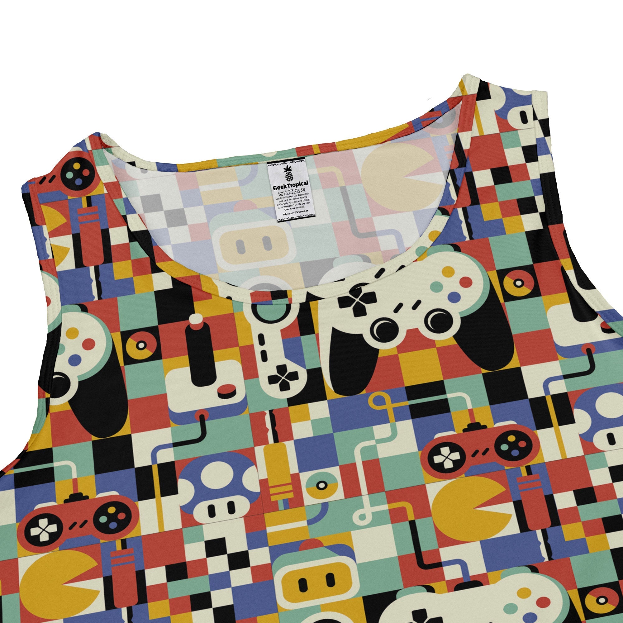 Vintage Gamer Art Dress Geek Nerd 0925 Design by Tobe Fonseca FLOW DESC WRITING