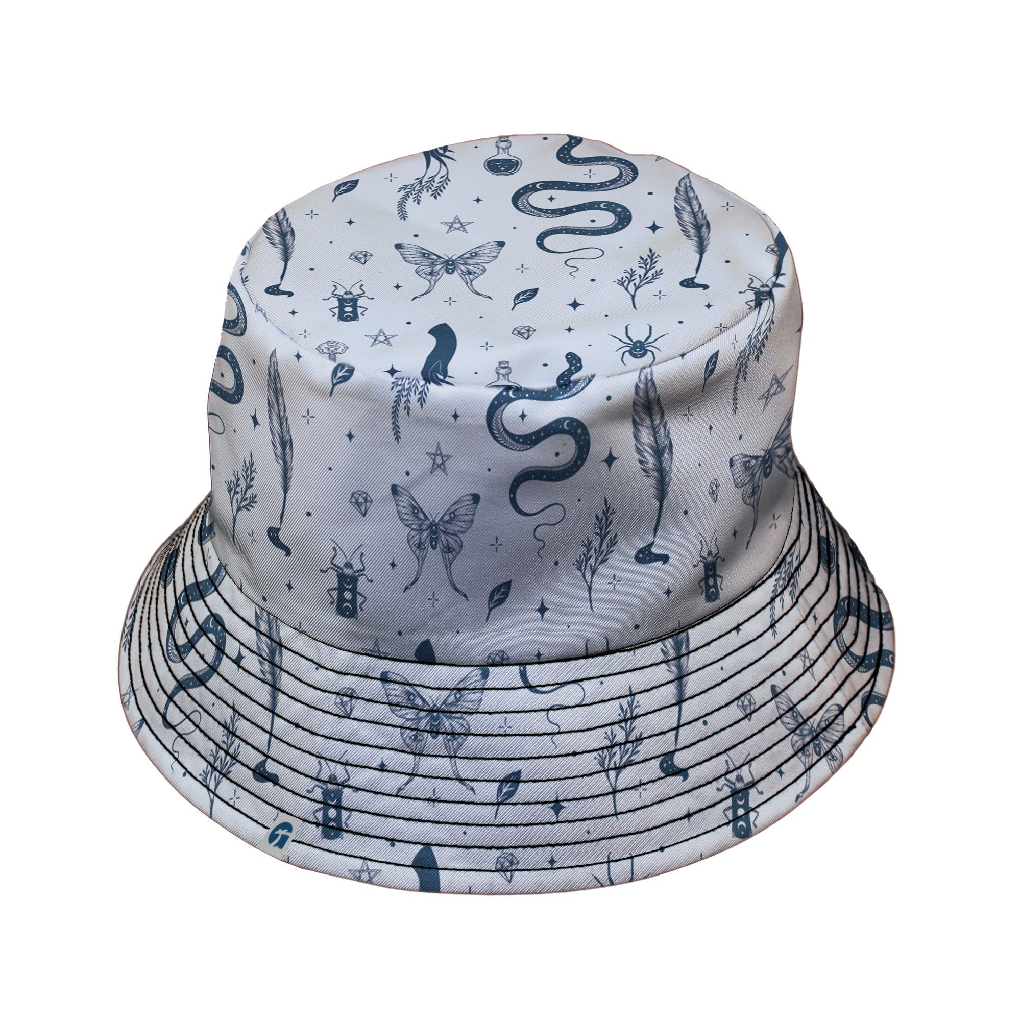Episodic Mystical Collection Bucket Hat - M - Black Stitching - -