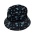 Episodic Serpent Garden Blue Bucket Hat - M - Grey Stitching - -