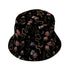 Episodic Serpent Garden Pink Space Bucket Hat - M - Black Stitching - -