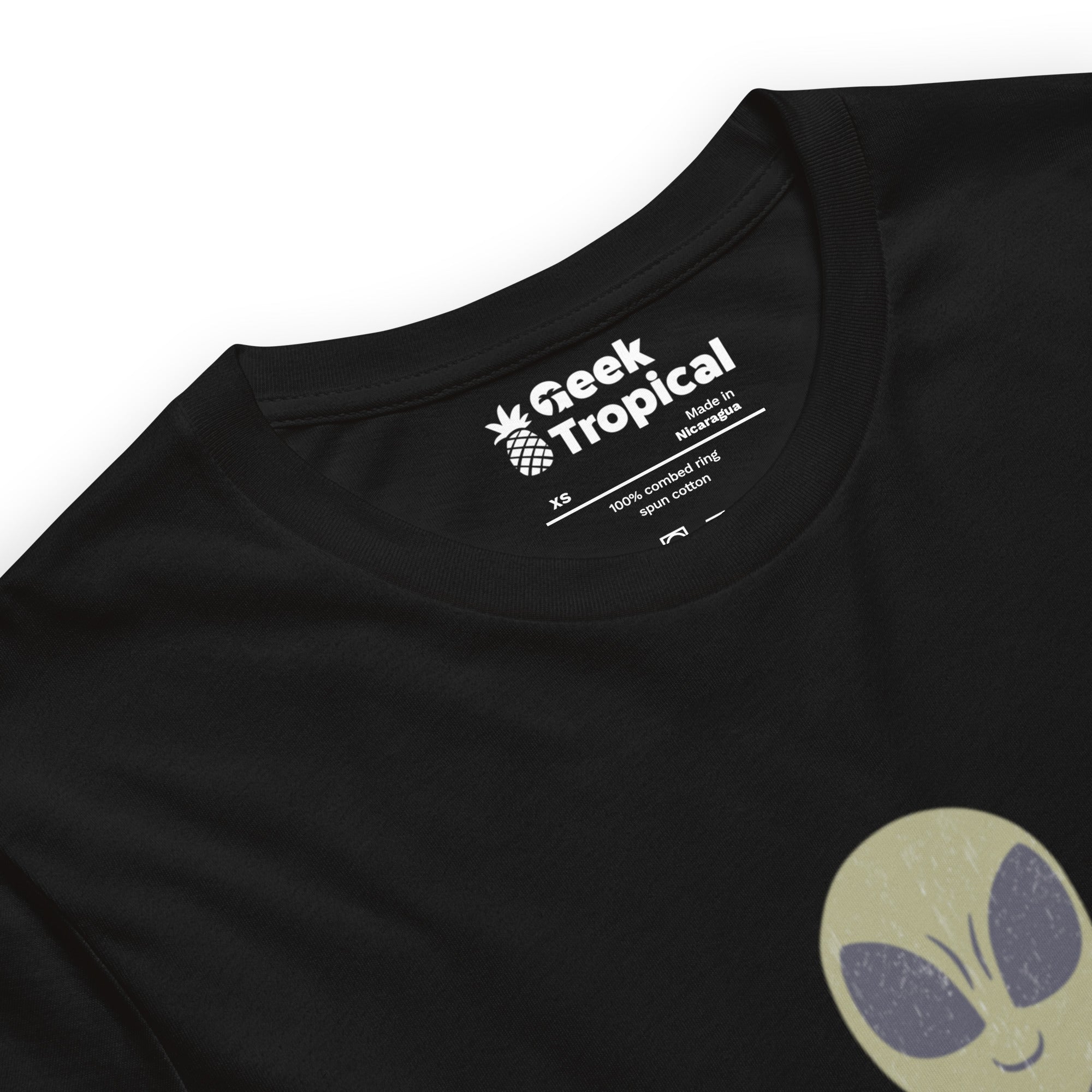 Alien Spirit Animal T-Shirt Geek Nerd Design by Tobe Fonseca FLOW DESC WRITING Funny Prints