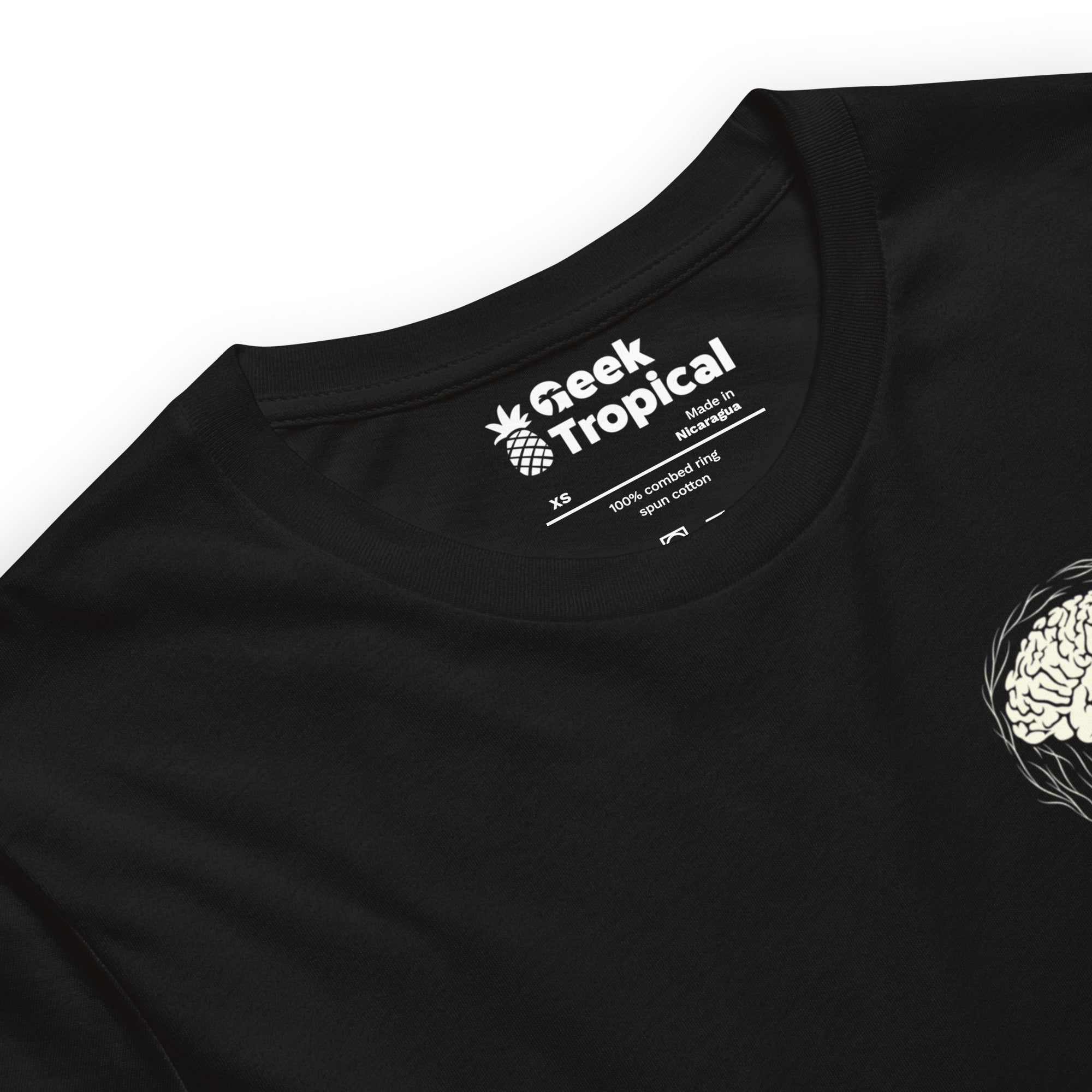 Brain Enlightenment Nervous System T-Shirt Geek Nerd Design by Tobe Fonseca FLOW DESC WRITING science print