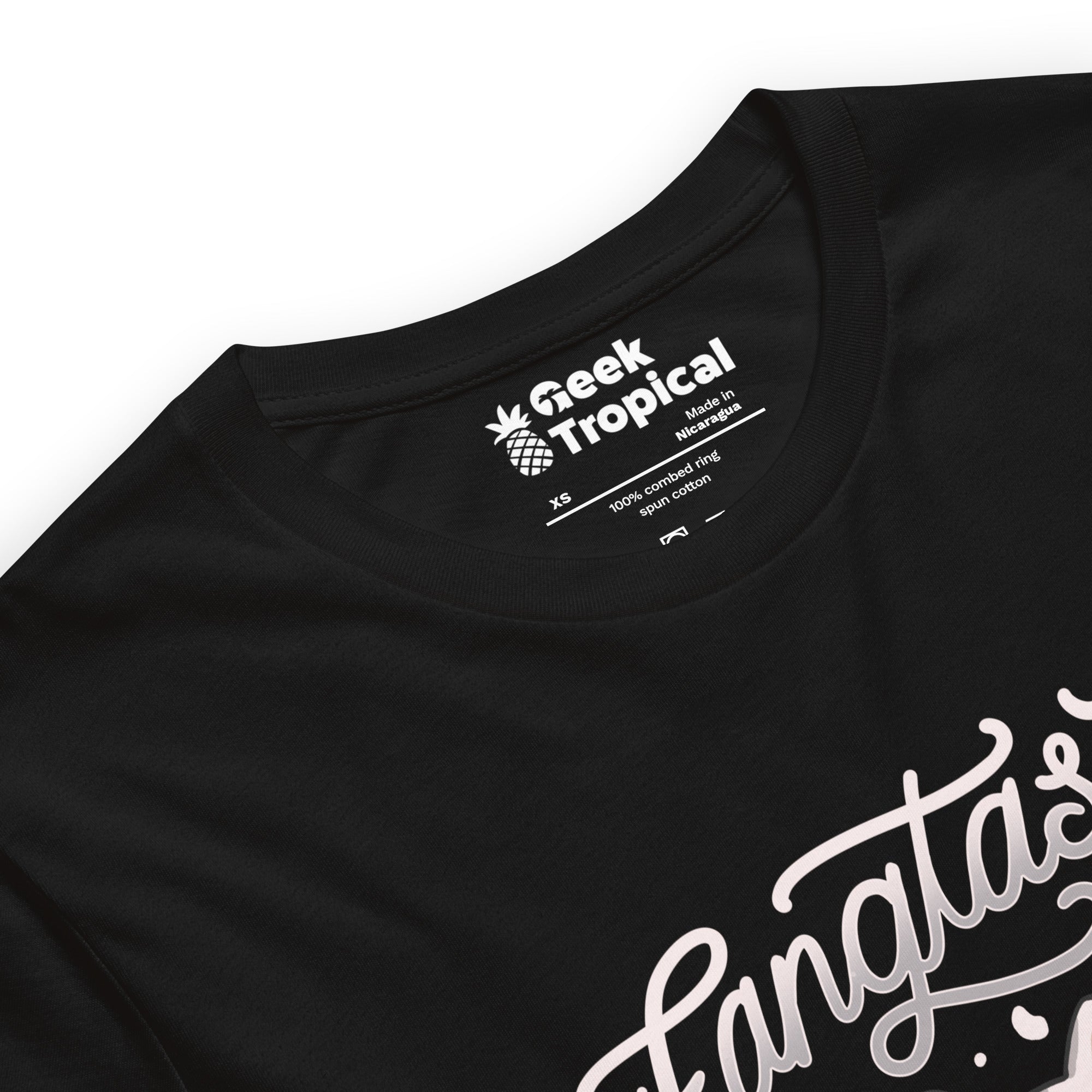 Fangtastic Vampire Cat T-Shirt Geek Nerd