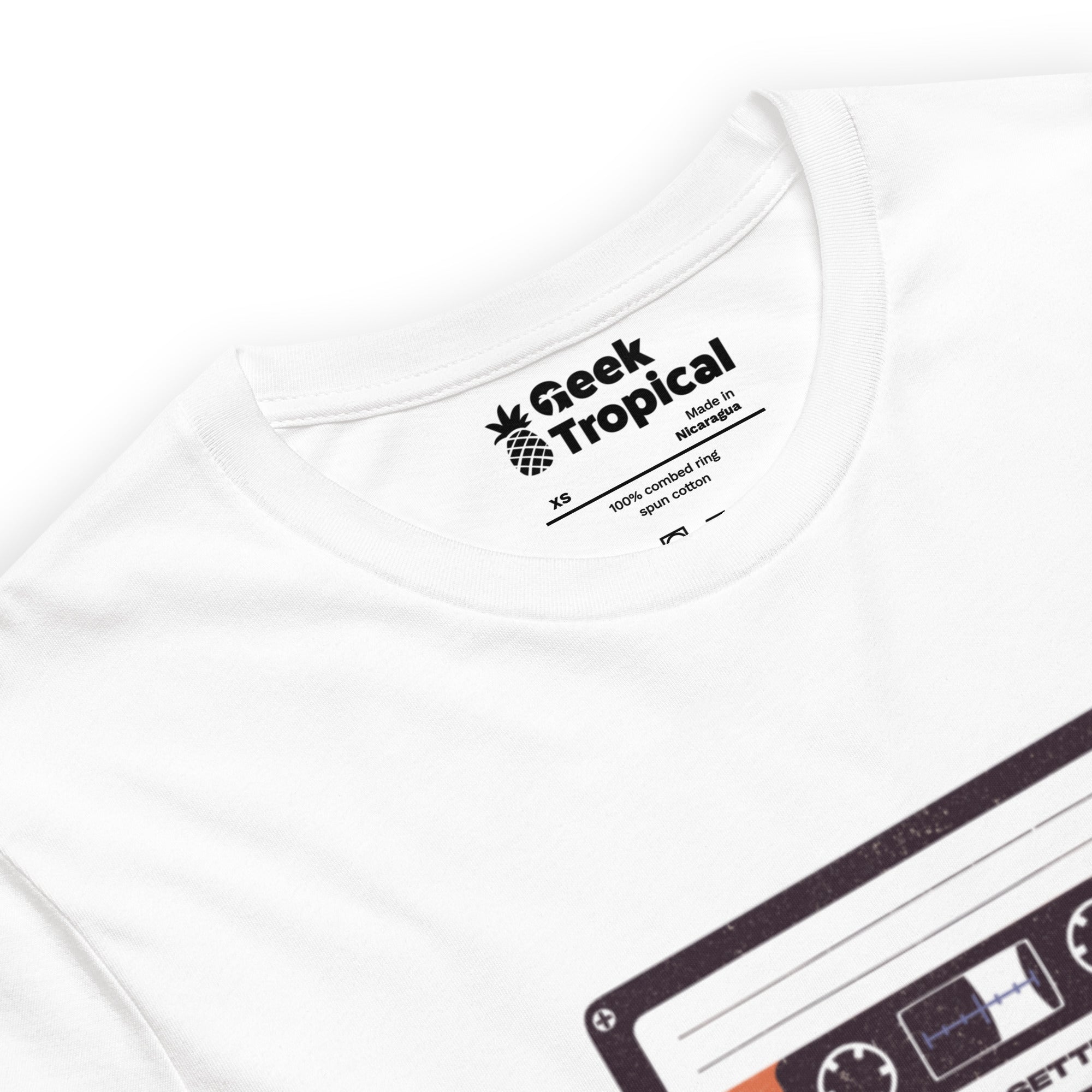 Cassette Musical Notes T-Shirt Geek Nerd Design by Tobe Fonseca FLOW DESC WRITING music print