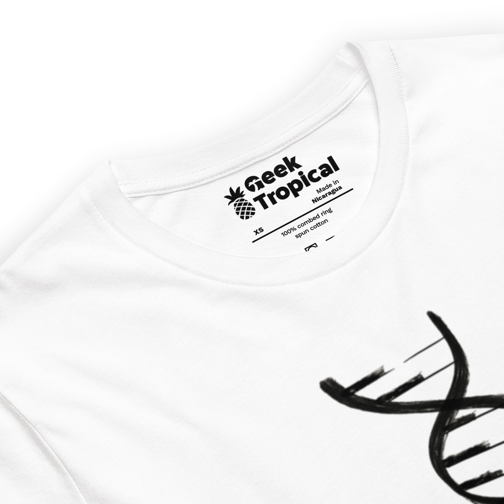 DNA Piano Music T-Shirt Geek Nerd Design by Tobe Fonseca FLOW DESC WRITING music print