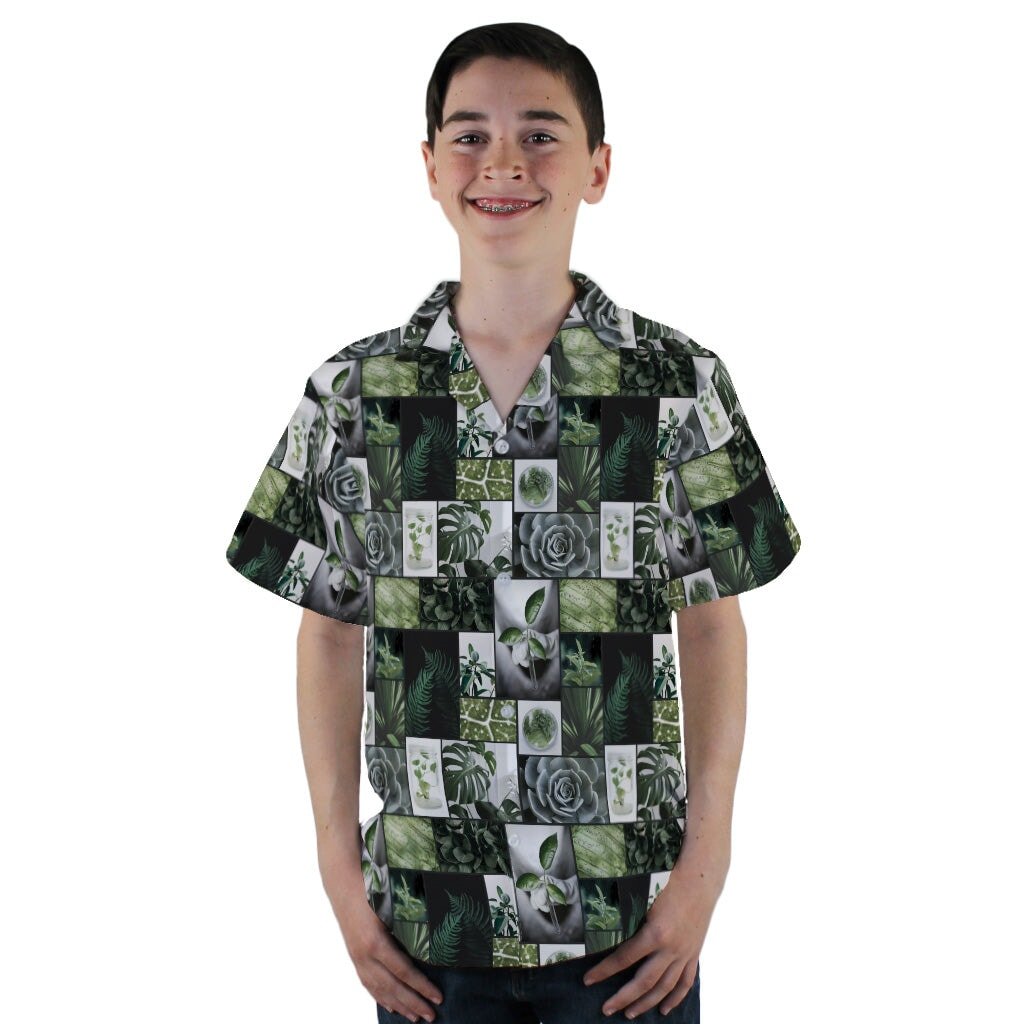 Botany Frames Youth Hawaiian Shirt - YL - -