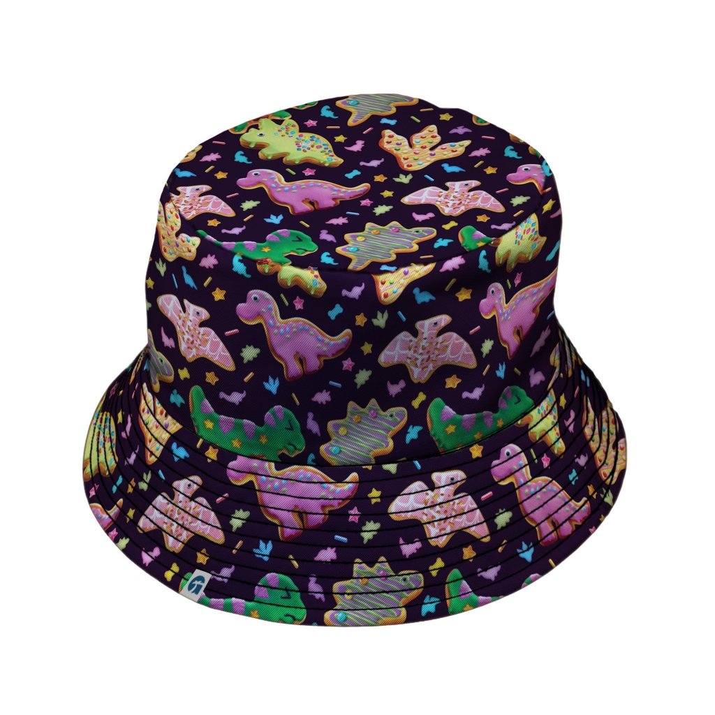Dinonuts Bucket Hat - M - Black Stitching - -