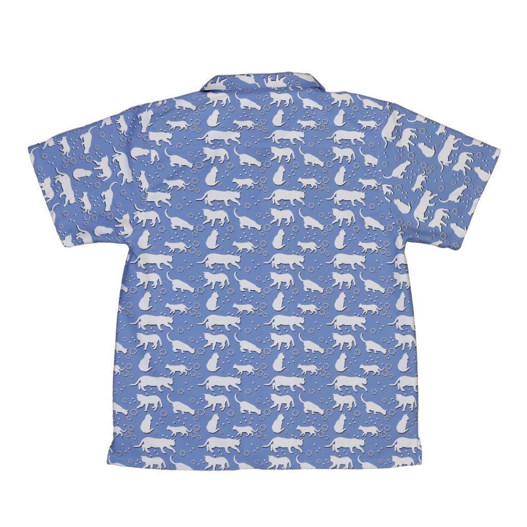 Dnd Dice Cats Youth Hawaiian Shirt - YXS - -