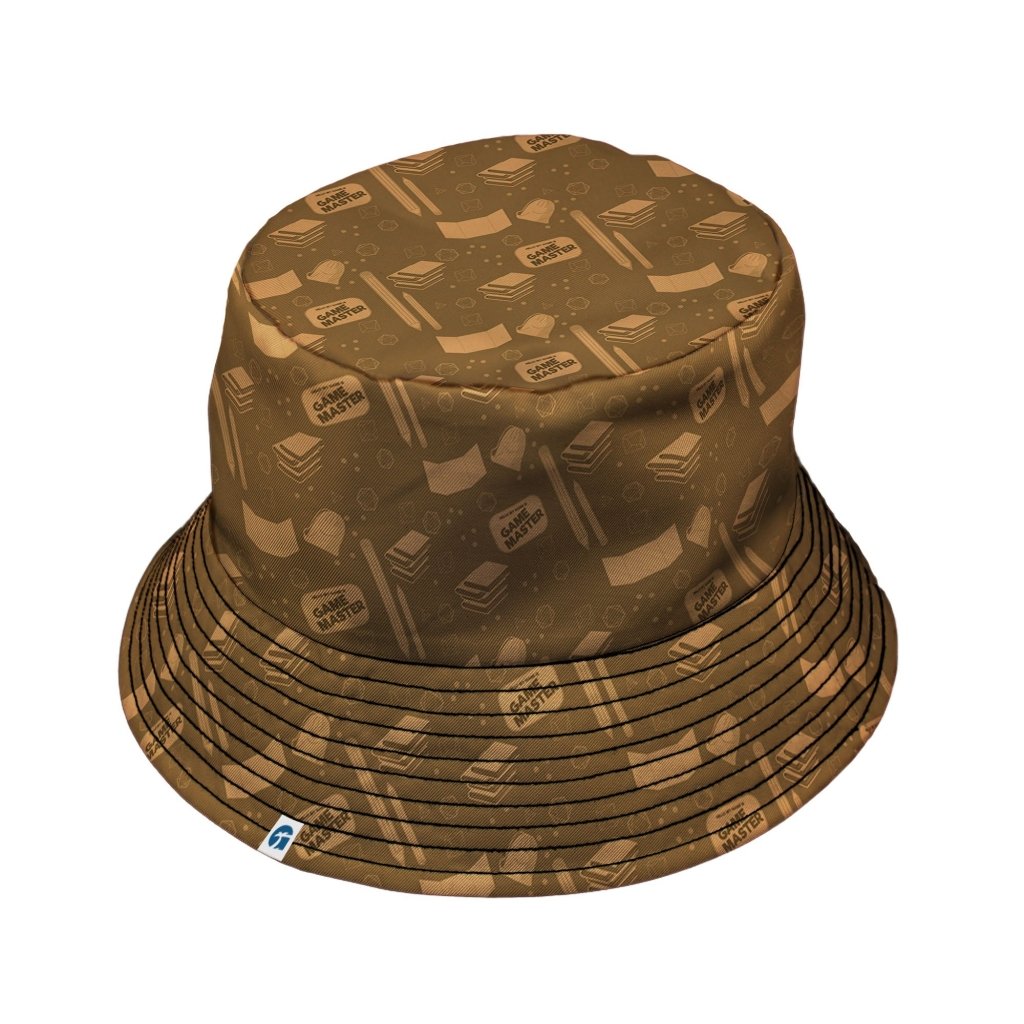 Dnd Dungeon Master Bucket Hat - M - Grey Stitching - -