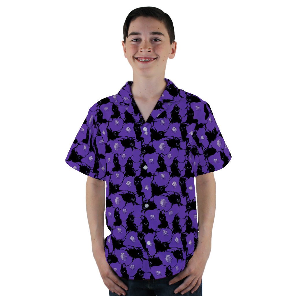 Dnd Inkling Familiars Youth Hawaiian Shirt - YXS - -