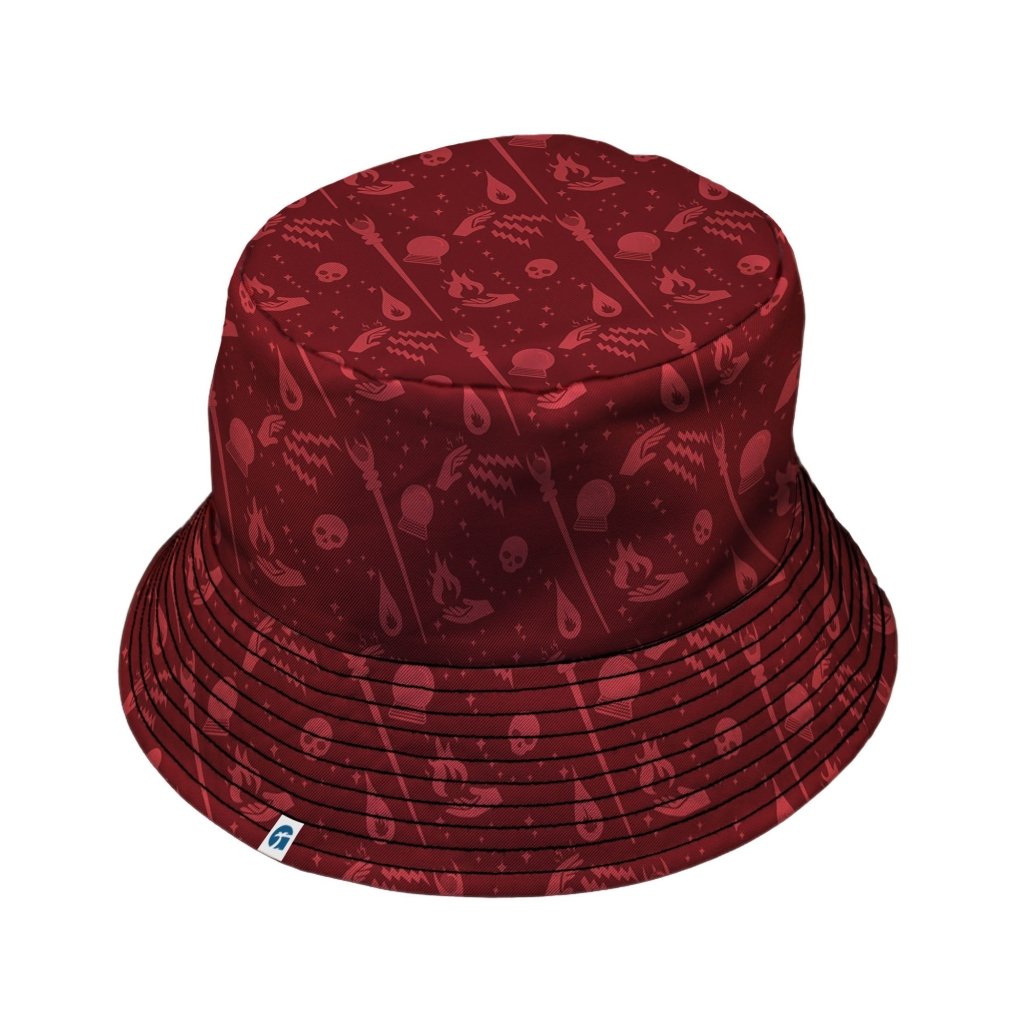 Dnd Sorcerer Class Bucket Hat - M - Grey Stitching - -