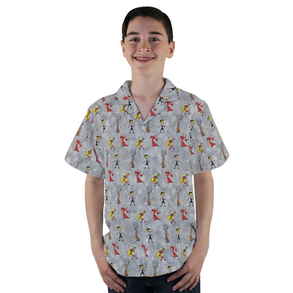 Munchkin Classes Youth Hawaiian Shirt - YL - -