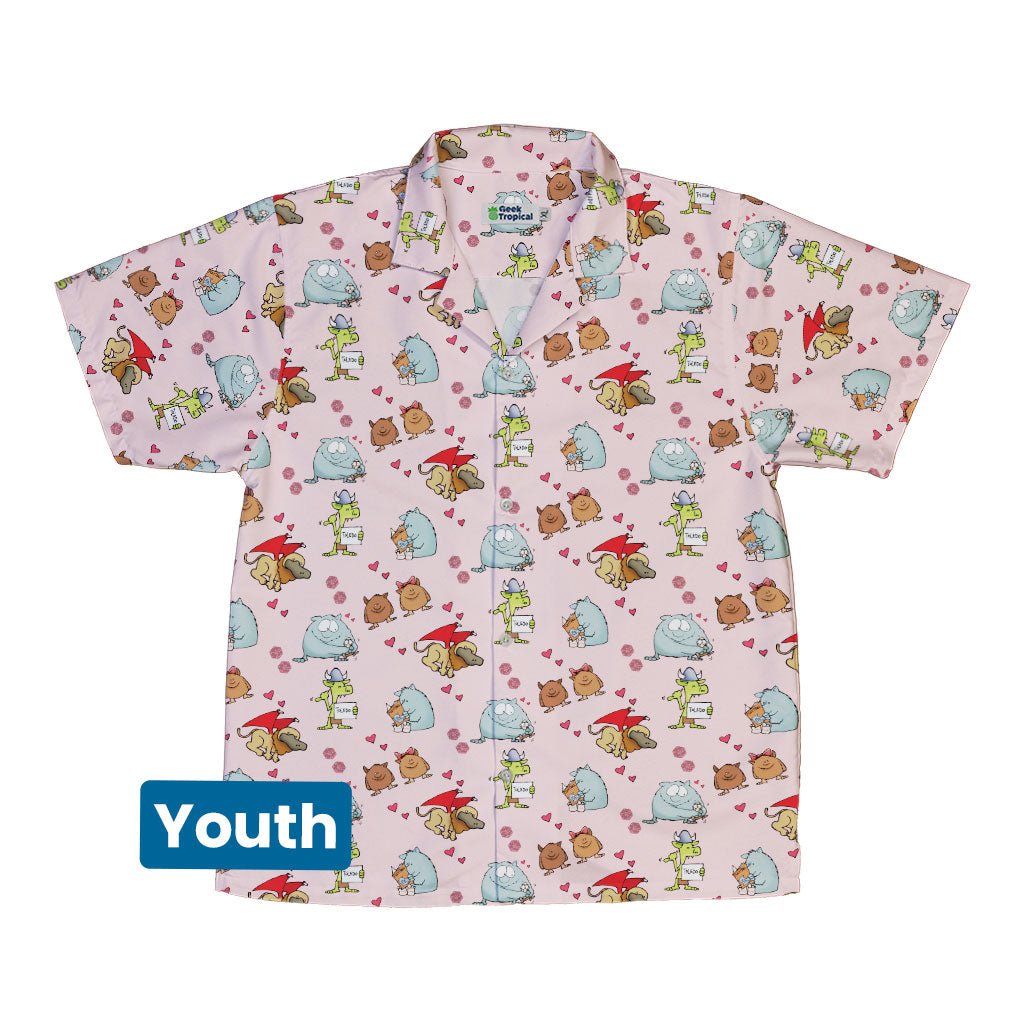Munchkin Cuties Youth Hawaiian Shirt - YXS - -