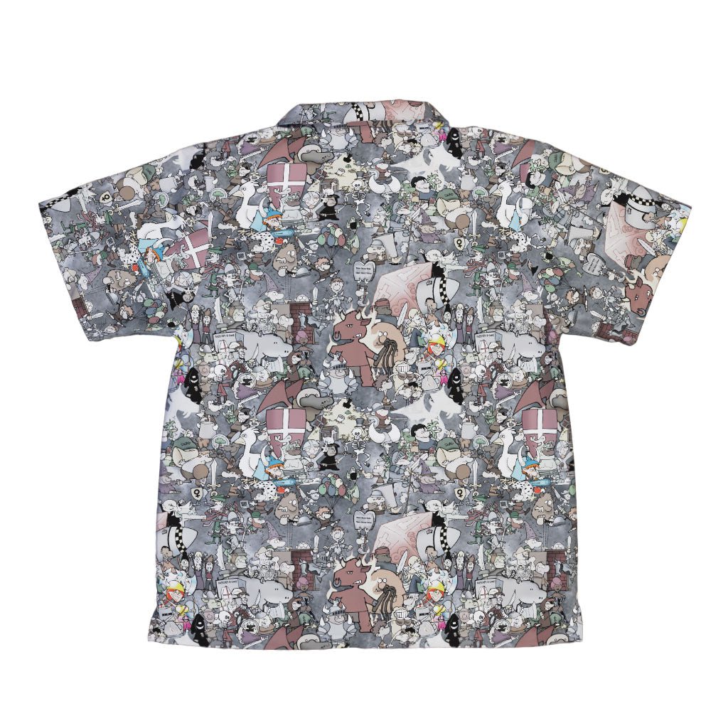 Munchkin Mashup Mania Youth Hawaiian Shirt - YXS - -