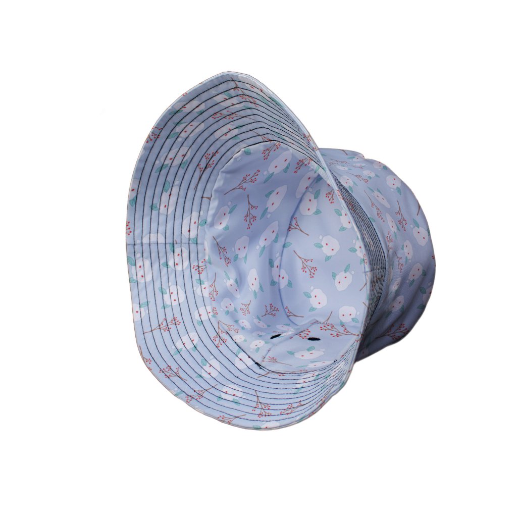 Snow Bunnies Bucket Hat - M - Black Stitching - -