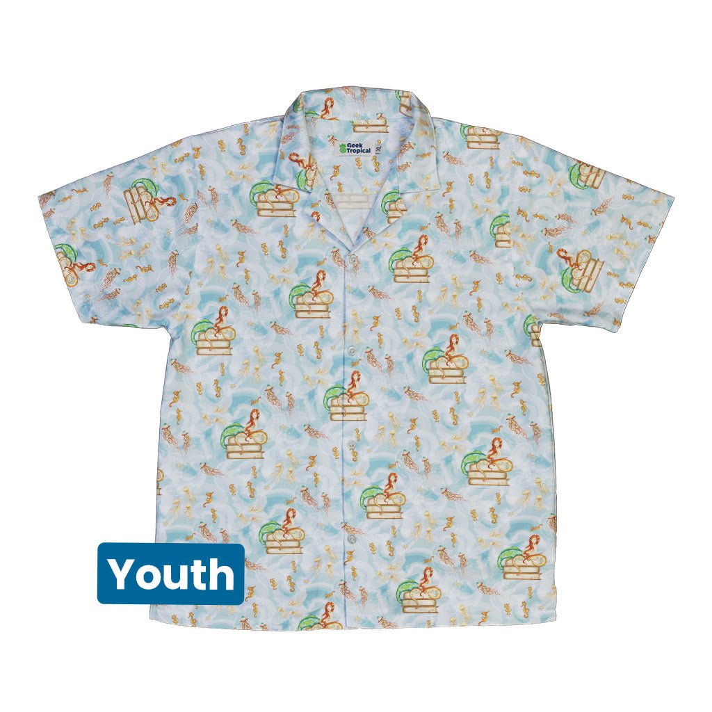 Tales of the Sea Youth Hawaiian Shirt - YXS - -
