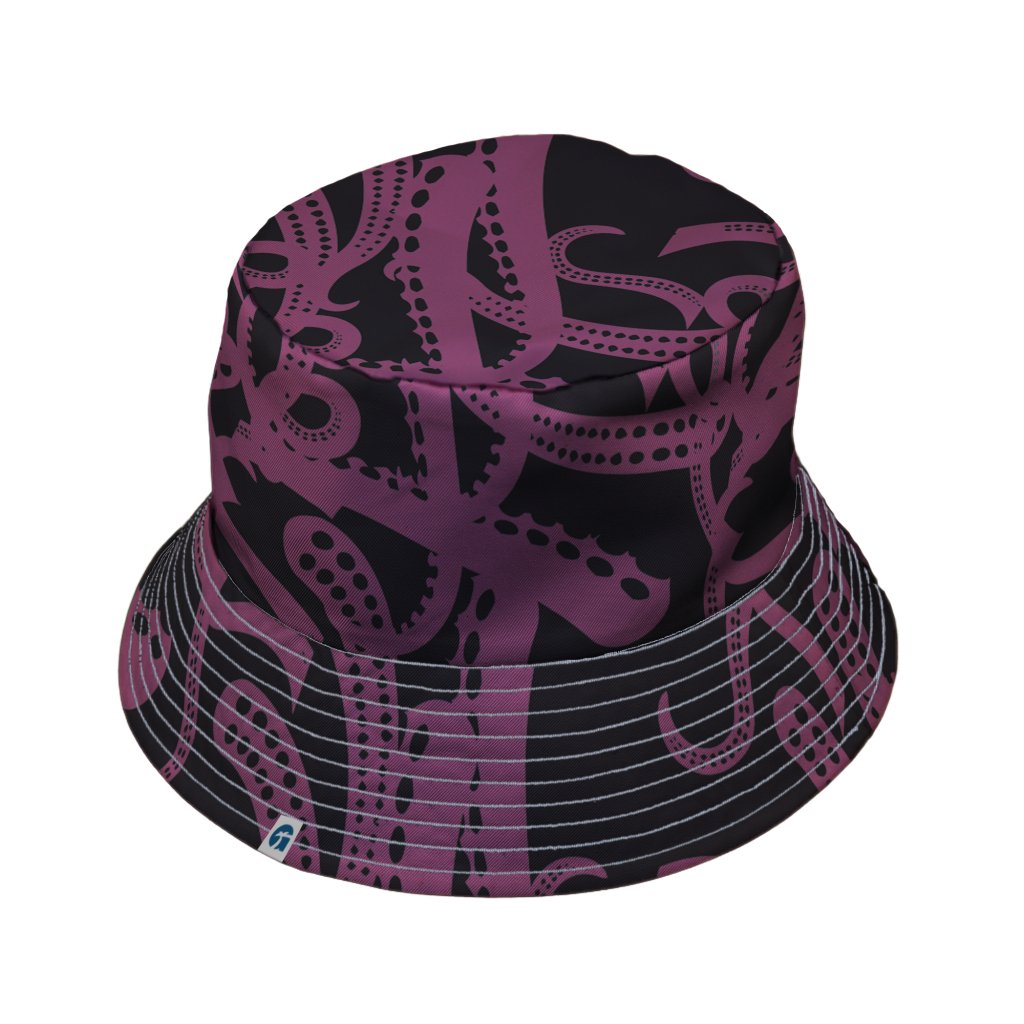 Tentacles of Cthulhu Bucket Hat - M - Grey Stitching - -