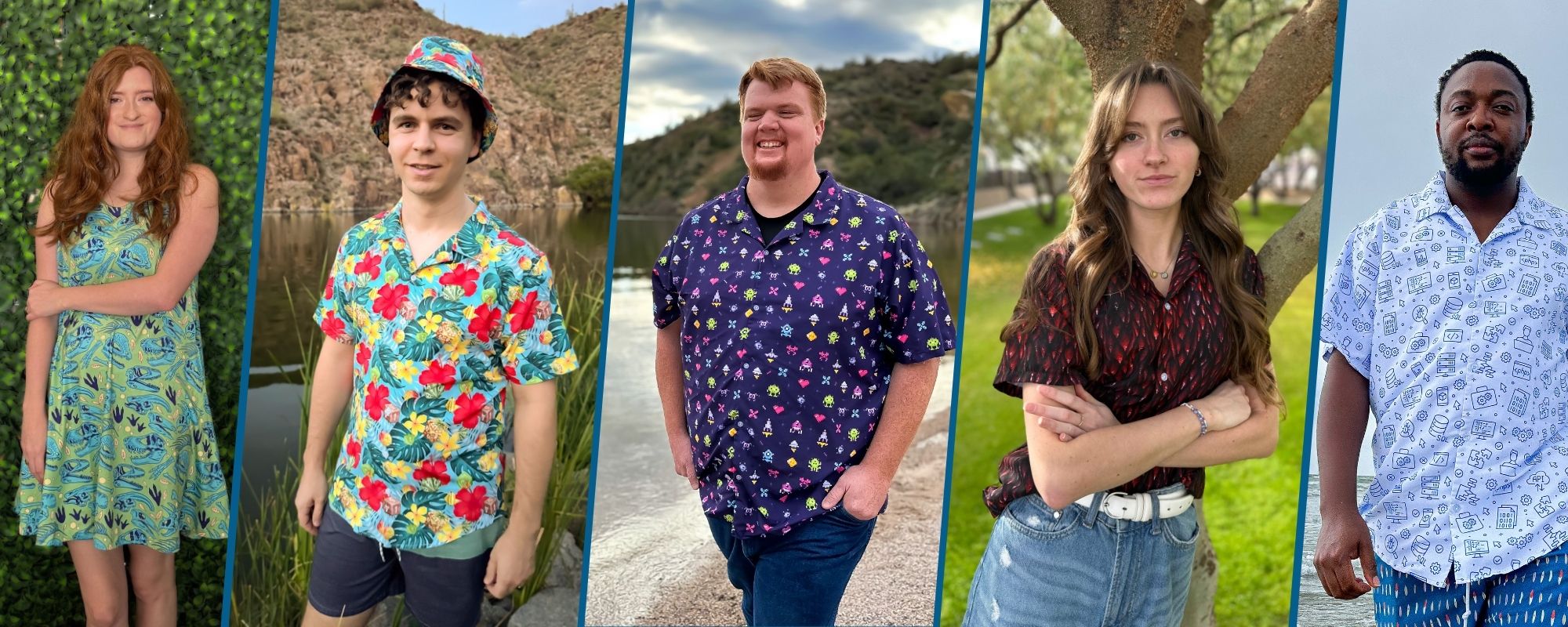 nerds wearing clothing for geeks