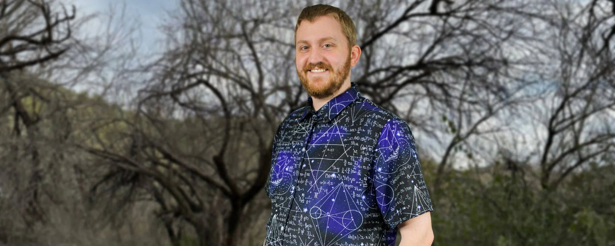 Math Button Up Shirts - Geek Tropical