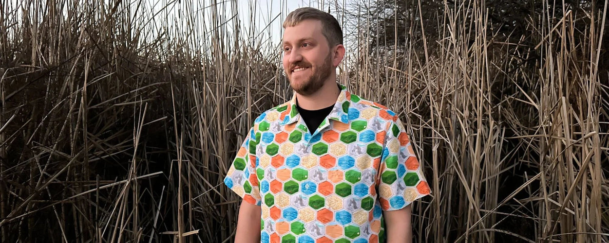 Board Game Button Up Shirts - Geek Tropical