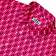 1s and 0s Pink Binary Button Up Shirt Geek Nerd adult sizing computer print Design by Zirkus Design