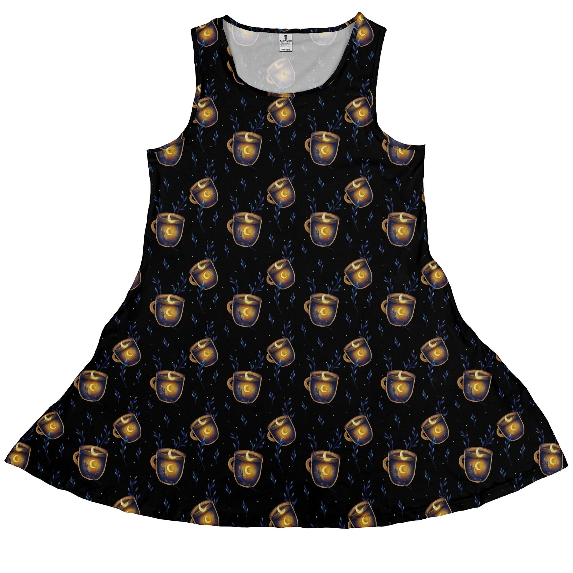 A Cup of Moonshine Dress Geek Nerd 0925 Design by Episodic FLOW DESC WRITING