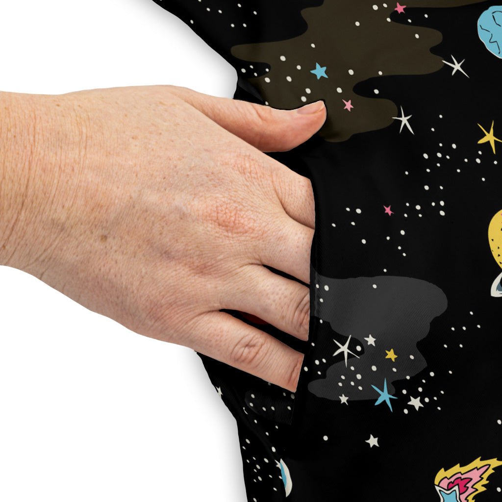 A Starry Galaxy Outer Space Dress Geek Nerd lx - C outer space & astronaut print Print#0001