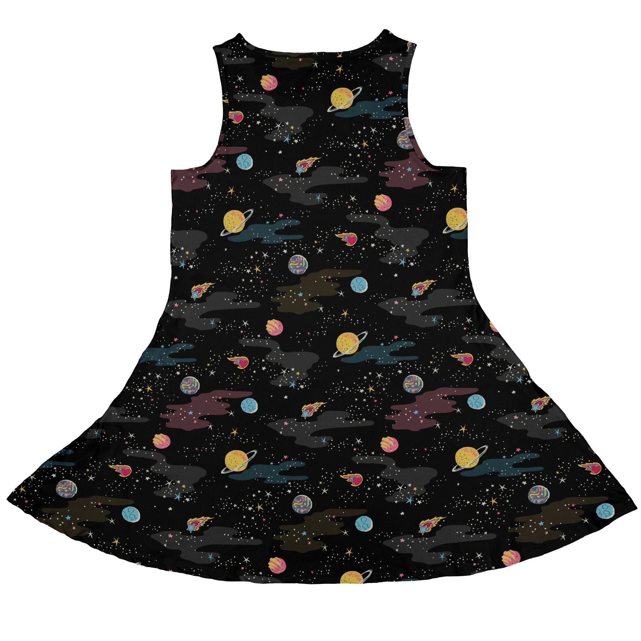 A Starry Galaxy Outer Space Dress