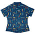 Adventures Bookmark Curvy Button Up Shirt Geek Nerd book prints Design by Zirkus Design q225