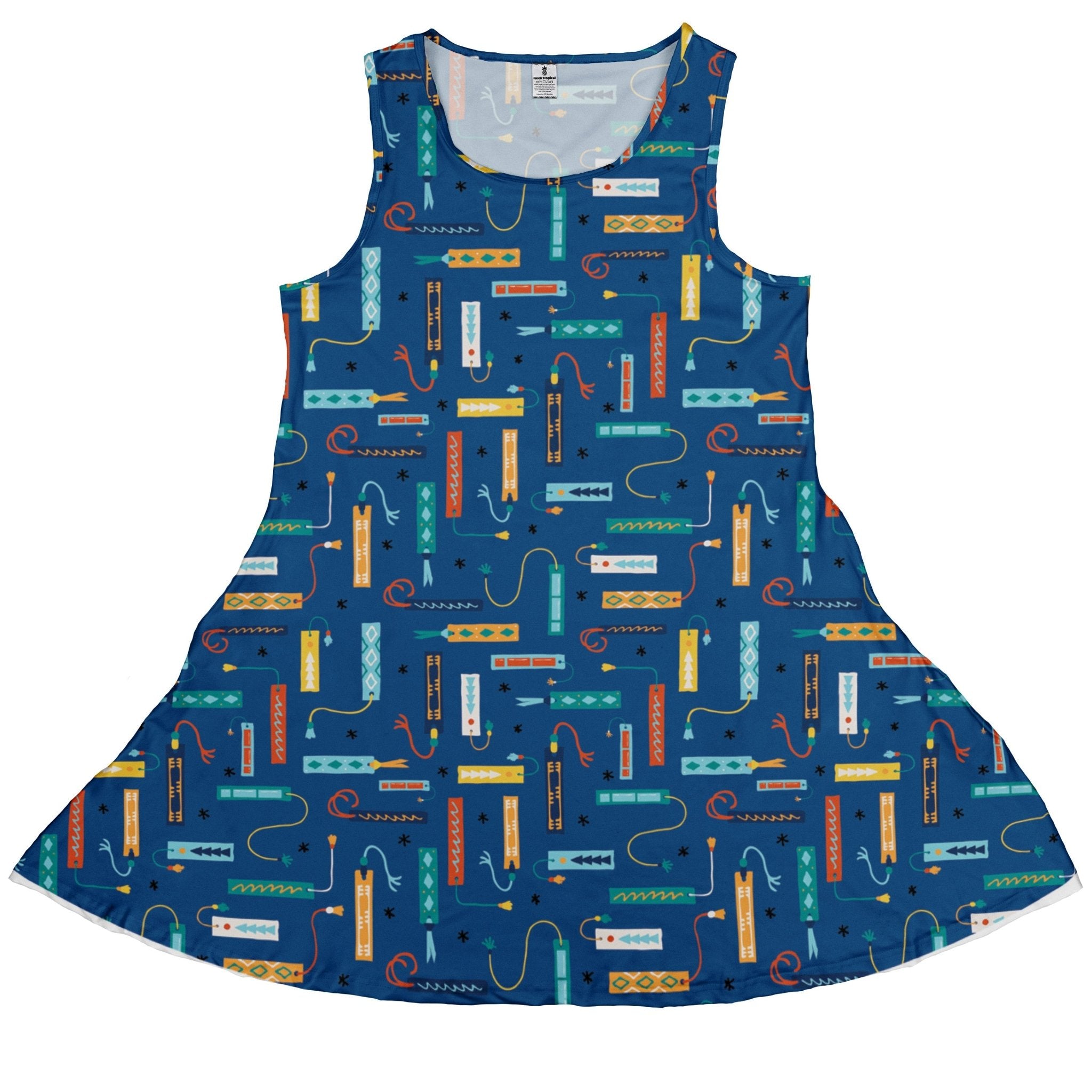 Adventures Bookmark Dress Geek Nerd book prints Design by Zirkus Design lx - C