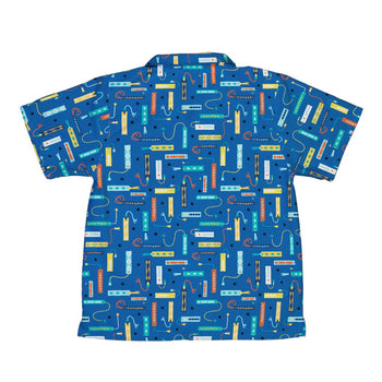 Adventures Bookmark Youth Hawaiian Shirt Geek Nerd book prints Design by Zirkus Design q225