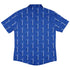 Aeolus Wind Turbines Blue Button Up Shirt Back