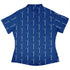 Aeolus Wind Turbines Blue Curvy Button Up Shirt Old Curvy Button Up Shirt womens back