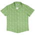 Aeolus Wind Turbines Green Button Up Shirt Hawaiian Front