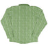 Aeolus Wind Turbines Green Long Sleeve Button Up Shirt back