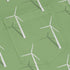 Aeolus Wind Turbines Green Long Sleeve Button Up Shirt pocket