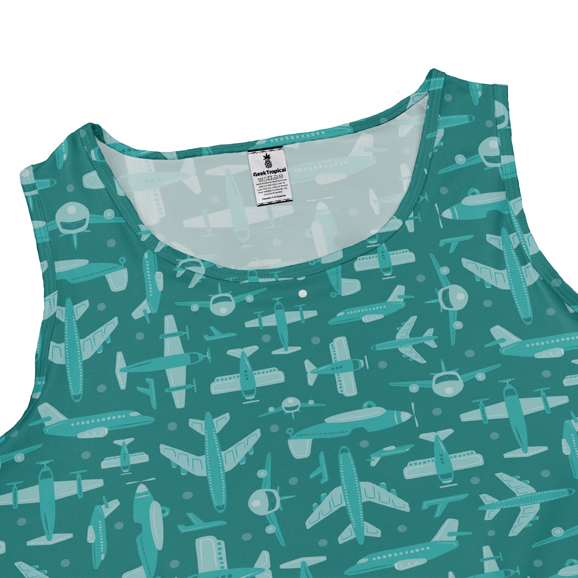 Airplane Angles Dress Geek Nerd aviation print Design by Zirkus Design lx - C