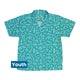 Airplane Angles Youth Hawaiian Shirt Geek Nerd aviation print Design by Zirkus Design q225