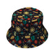 Alien Daydreams Bucket Hat Geek Nerd 0925 Design by Heather Davenport FLOW DESC WRITING