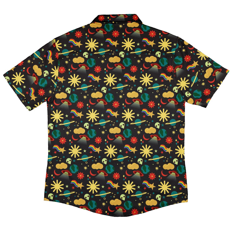 Alien Daydreams Button Up Shirt Geek Nerd 0925 adult sizing All Adult Button Up Shirts