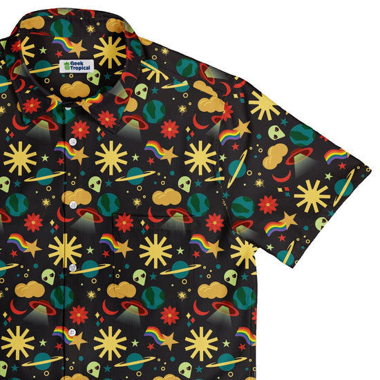 Alien Daydreams Button Up Shirt Geek Nerd 0925 adult sizing All Adult Button Up Shirts