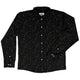 Always Science Icons Long Sleeve Button Up Shirt Geek Nerd adult sizing Design by Tobe Fonseca FLOW DESC WRITING
