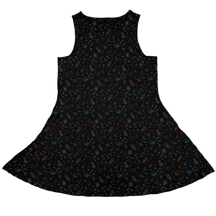 Always Science Icons Dress Geek Nerd Design by Tobe Fonseca lx - C Q3 - 2