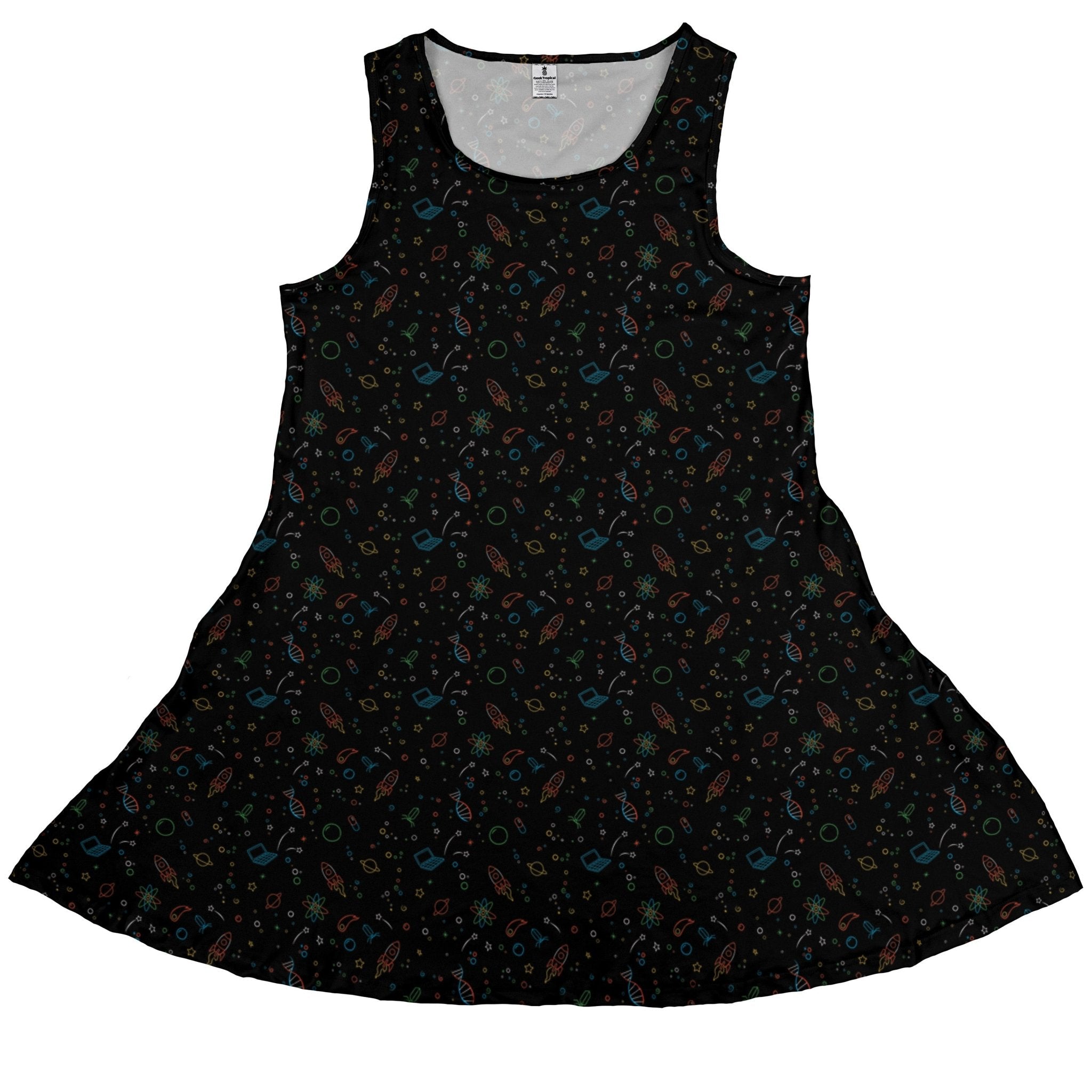 Always Science Icons Dress Geek Nerd Design by Tobe Fonseca lx - C Q3 - 2