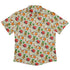 Angry Fruits Button Up Shirt Flat Front